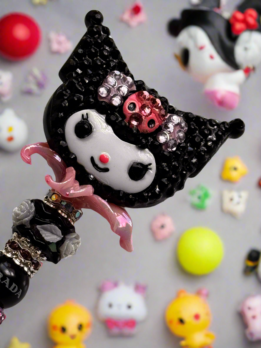 Sanrio Friends: Fancy 'Romi (Kuromi) Designer Inspired Bling Pen